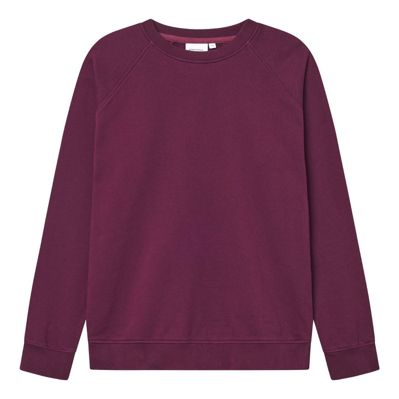 DEDICATED Malmoe base sweatshirt fig red men