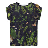 DEDICATED Visby secret garden t-shirt multicolour women