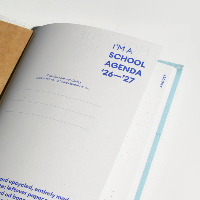REDOPAPERS School agenda 2026 - 2027
