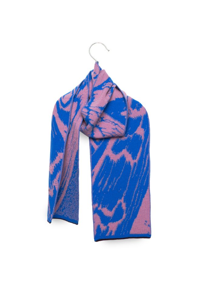 WOLVIS Aurata mini scarf cobalt