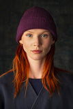 WOLVIS Beanie grape unisex