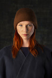 WOLVIS Beanie cacao unisex
