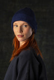 WOLVIS Beanie indigo unisex