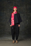 WOLVIS Furcula midi scarf anemone