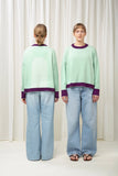 WOLVIS Kitty jumper mint women