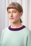 WOLVIS Kitty jumper mint women