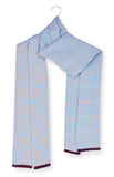 WOLVIS Martha maxi scarf aquazul