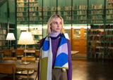 WOLVIS Hyphen maxi scarf kiwi unisex