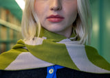 WOLVIS Semicolon midi scarf kiwi unisex