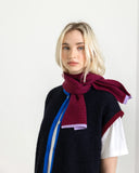 WOLVIS Ellipsis vest indigo women