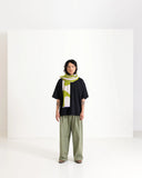 WOLVIS Semicolon midi scarf kiwi unisex