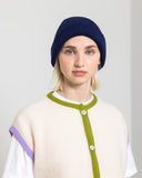WOLVIS Beanie indigo unisex