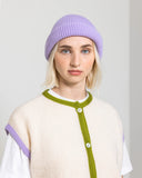 WOLVIS Beanie lilac unisex