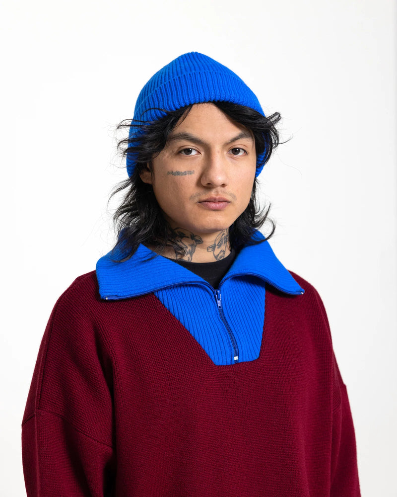WOLVIS Beanie cobalt unisex
