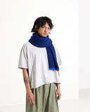 WOLVIS Apostrophe midi scarf ink unisex