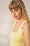 WOLVIS Luna top butter yellow women