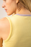 WOLVIS Luna top butter yellow women