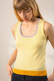 WOLVIS Luna top butter yellow women