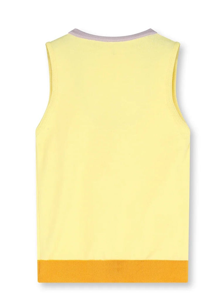 WOLVIS Luna top butter yellow women