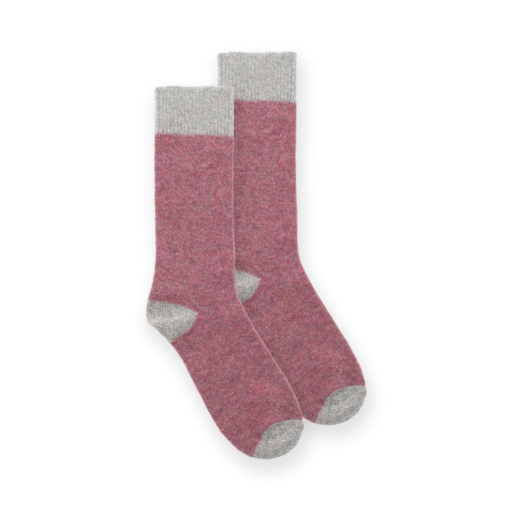 WOLVIS socks pink grey women