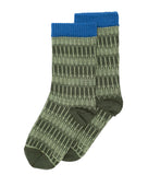 WOLVIS Bauhaus socks green unisex