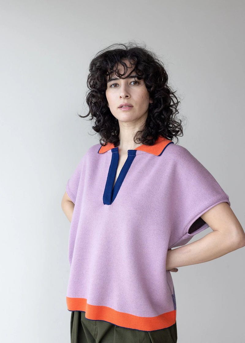 WOLVIS Anna polo pink women