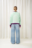 WOLVIS Kitty jumper mint women