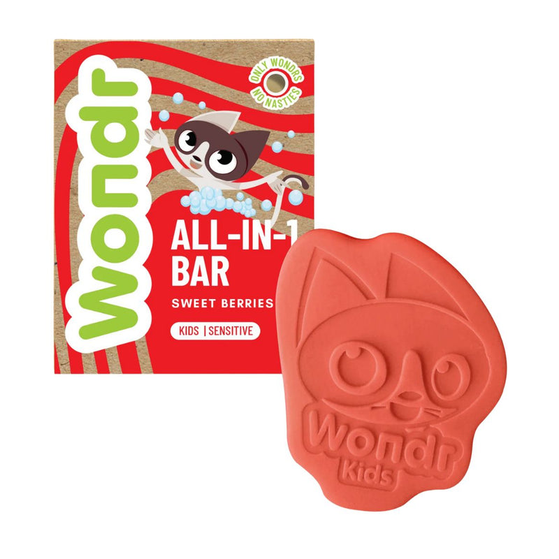 WONDR Sweet berries kids bar