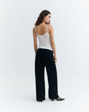 THINKING MU Karina high waist pants black women
