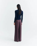 THINKING MU Molly pants dark wine women