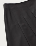 THINKING MU Bahia skirt wool blue night women
