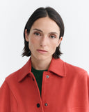 THINKING MU Maisie sweatjacket pale red women