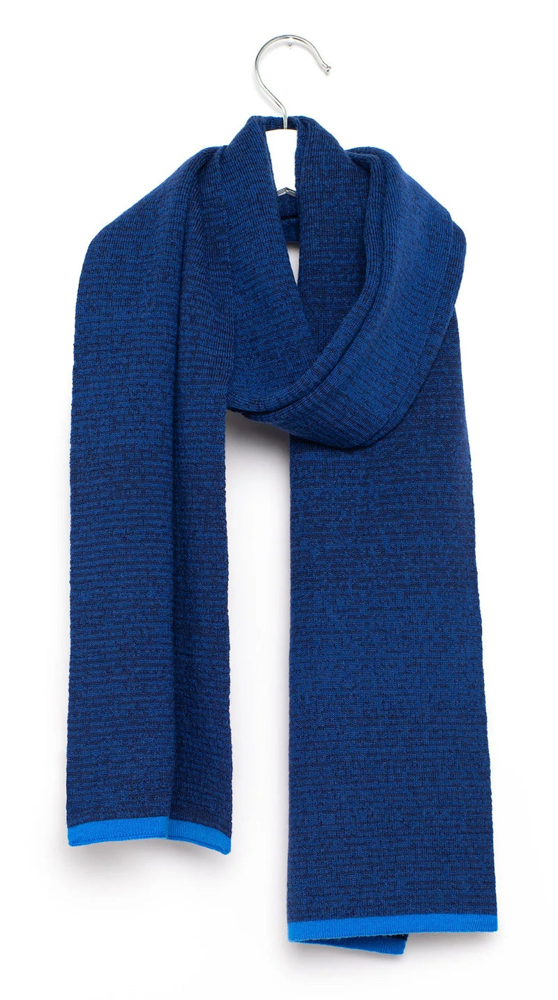 WOLVIS Apostrophe midi scarf ink unisex