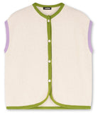 WOLVIS Ellipsis vest off white women