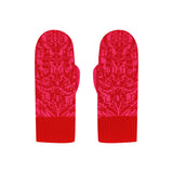 WOLVIS Drift mittens azalea women