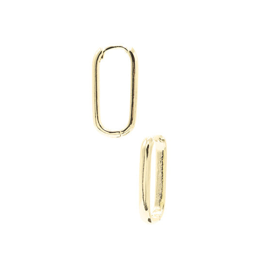 KLIMBIM Ye long earrings gold plated