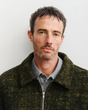 ROTHOLZ Zip jacket speckled green unisex