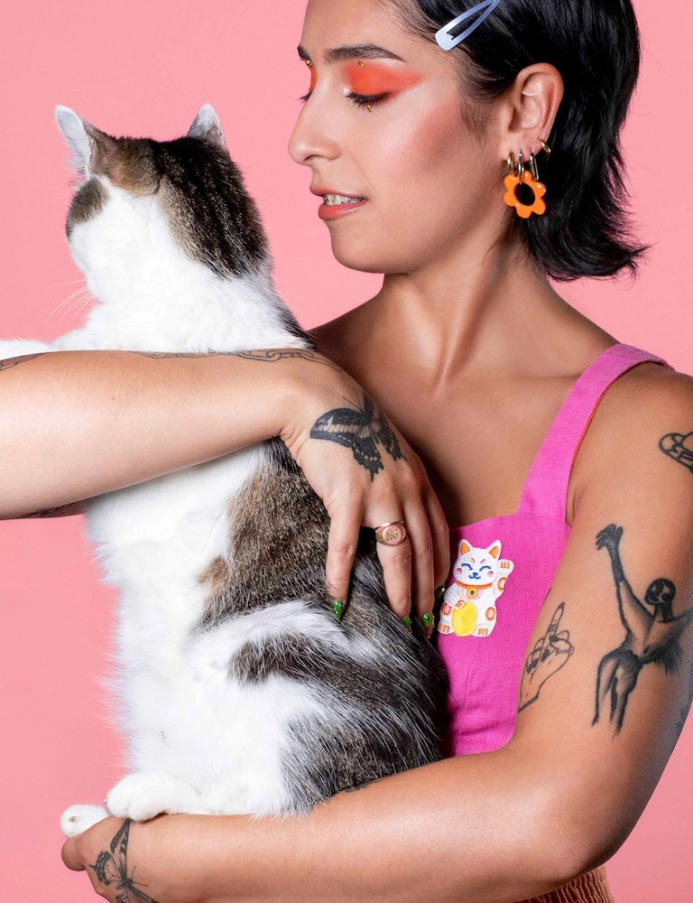 MALICIEUSE Lucky cat patch