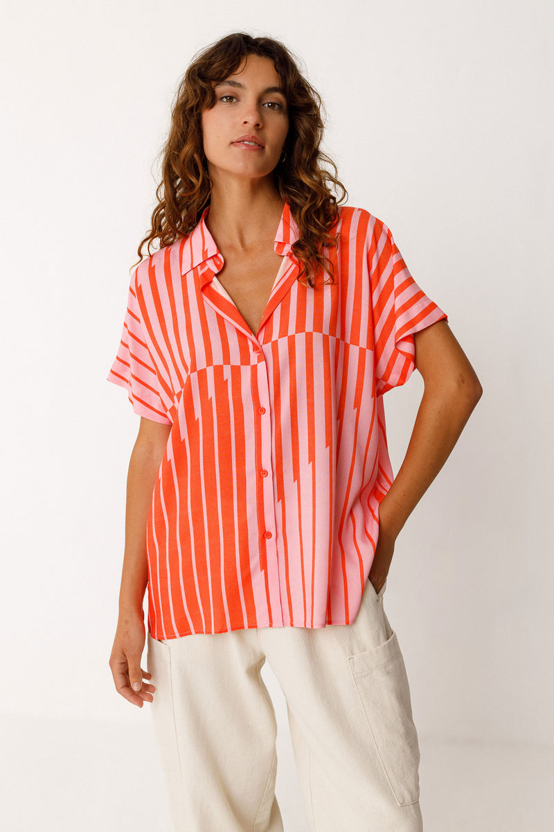 SKFK Aian blouse stripes GR 3 women