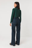 SKFK Ainhize trousers DK dark denim women