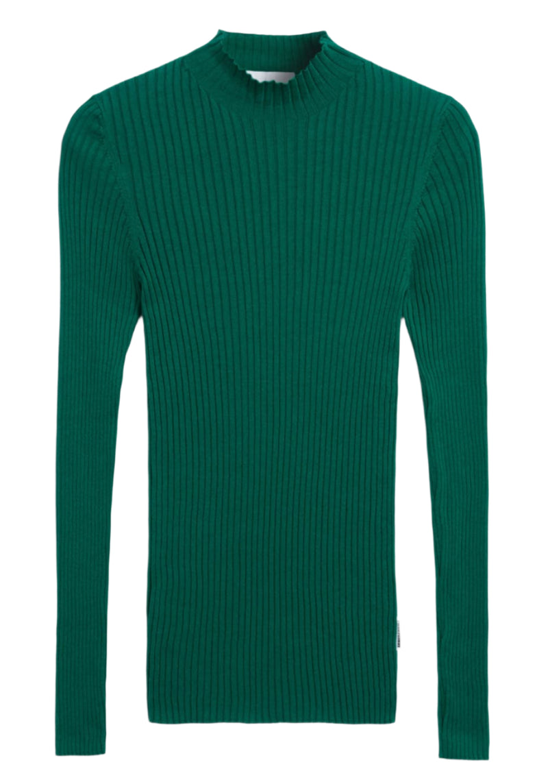 ARMEDANGELS Alaania turtleneck emerald green women