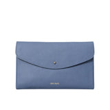 ANN KURZ Cute clutch nappa azul women
