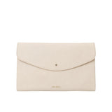 ANN KURZ Cute clutch nappa beige women