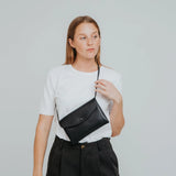 ANN KURZ Cute clutch nappa black women