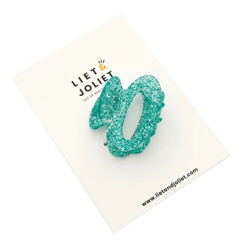 LIET & JOLIET Anna hair clip glitter blue J25186MIX02