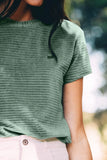 TWOTHIRDS Ariadna t-shirt dusty green women