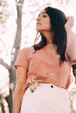 TWOTHIRDS Ariadna t-shirt dusty pink women