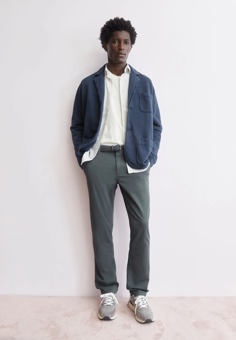 ARMEDANGELS Aaster chino pants space steel men