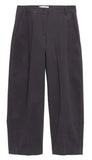 ARMEDANGELS Barrel leg twill pants dark steel women