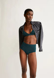 ARMEDANGELS Birtaa high waist briefs teal stone women